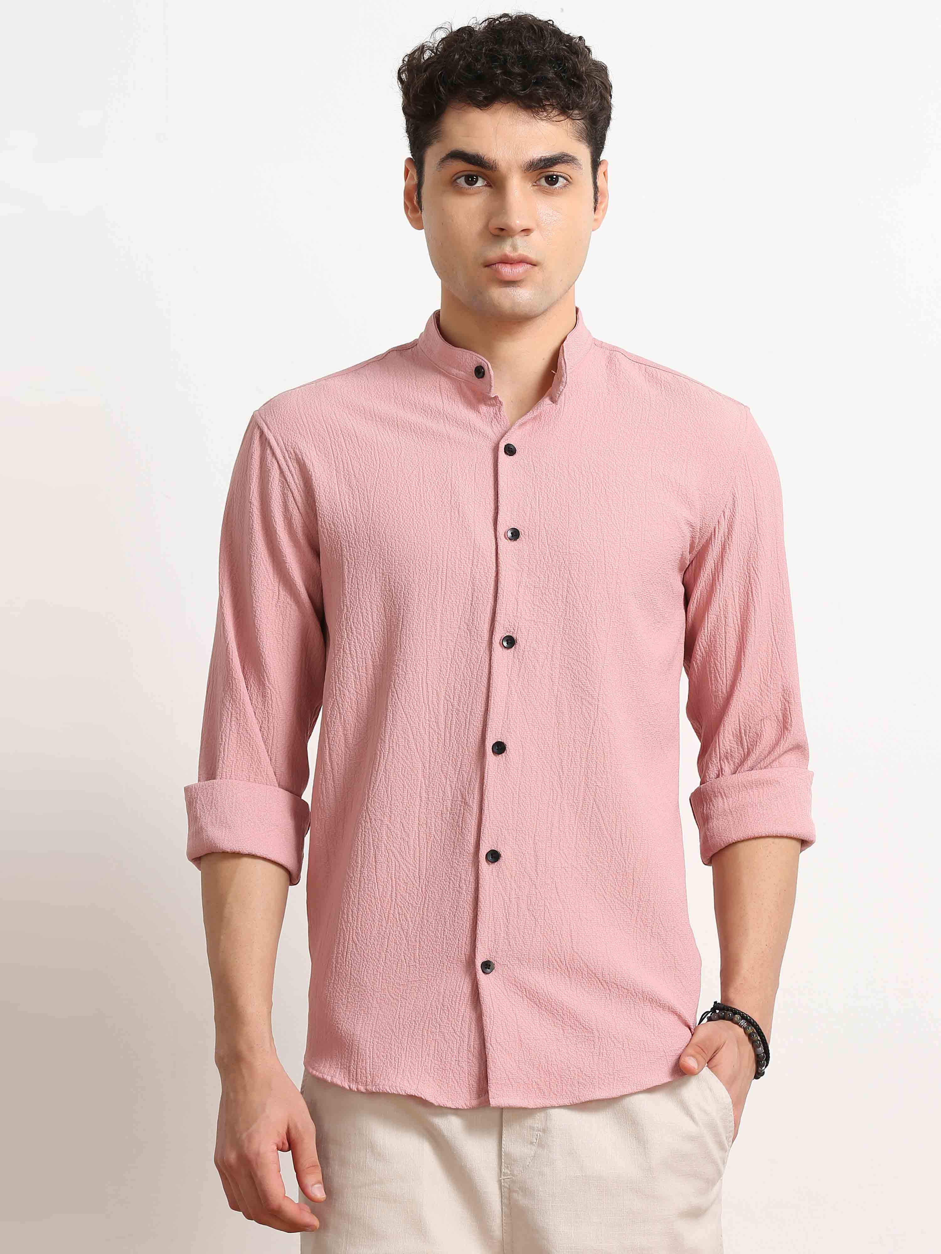 Buy Stylish Crush Light Pink Shirt For Men Online In India buy-stylish-crush-light-pink-shirt-for-men-online-in-india