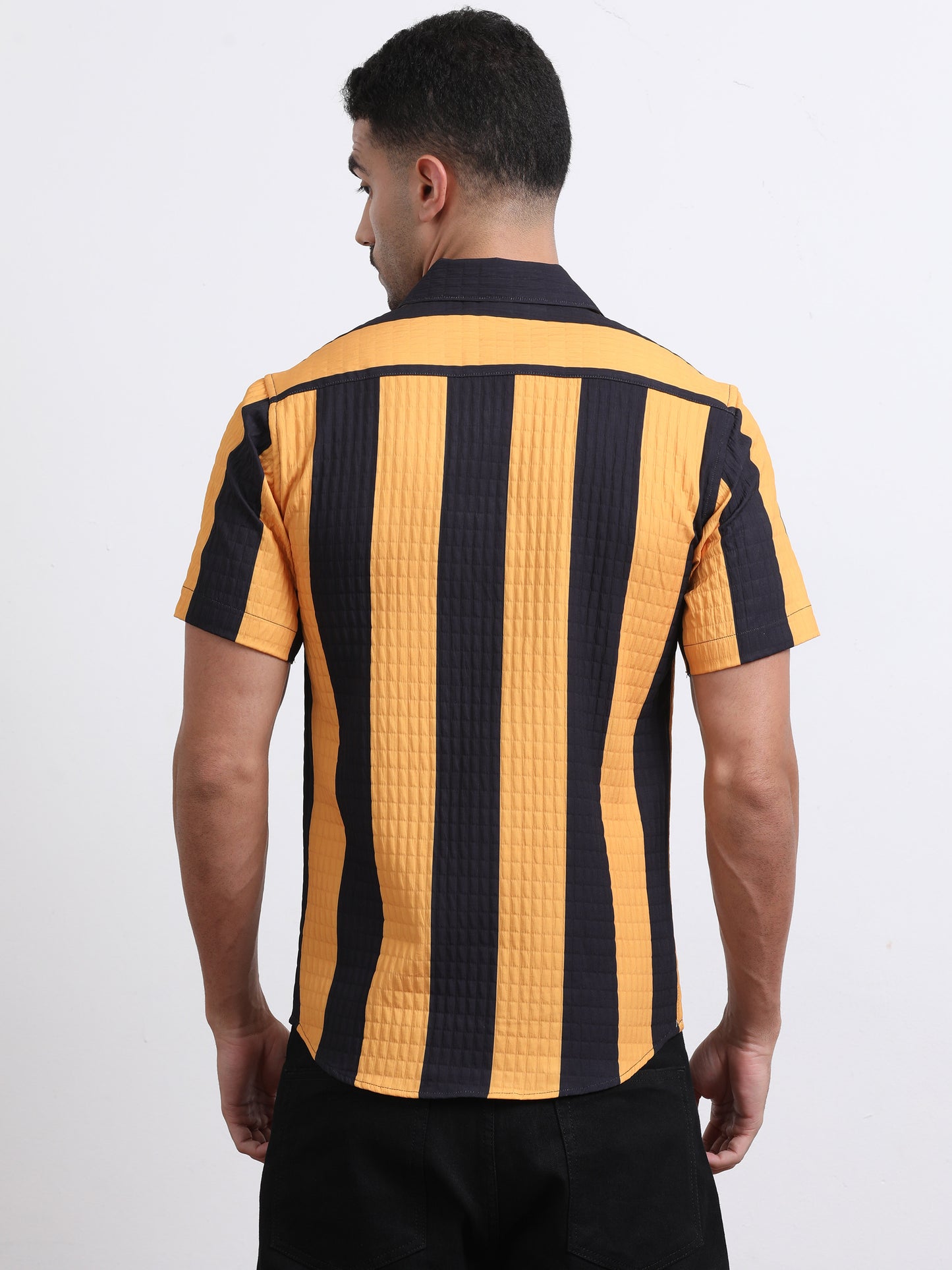 Multi Half Sleeve Poly Cotton Digital Print Shirts