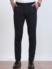 Men's Navy Blue Formal Ankle Fit Trousers