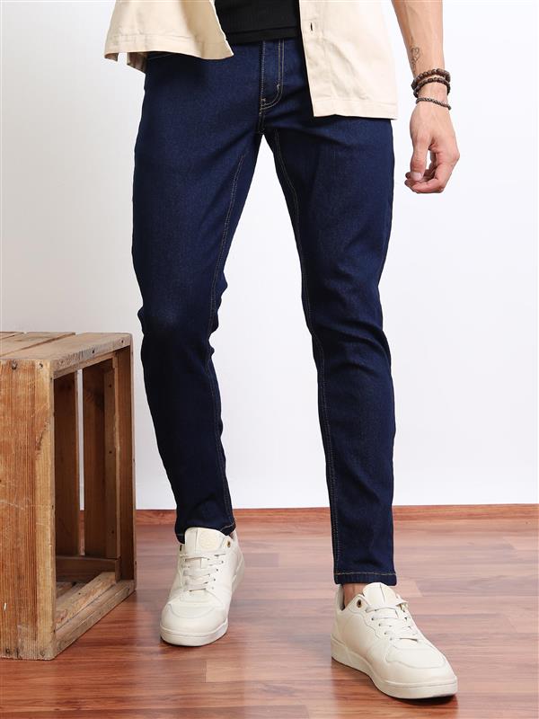 Men’s Dark Blue Slim Fit Jeans