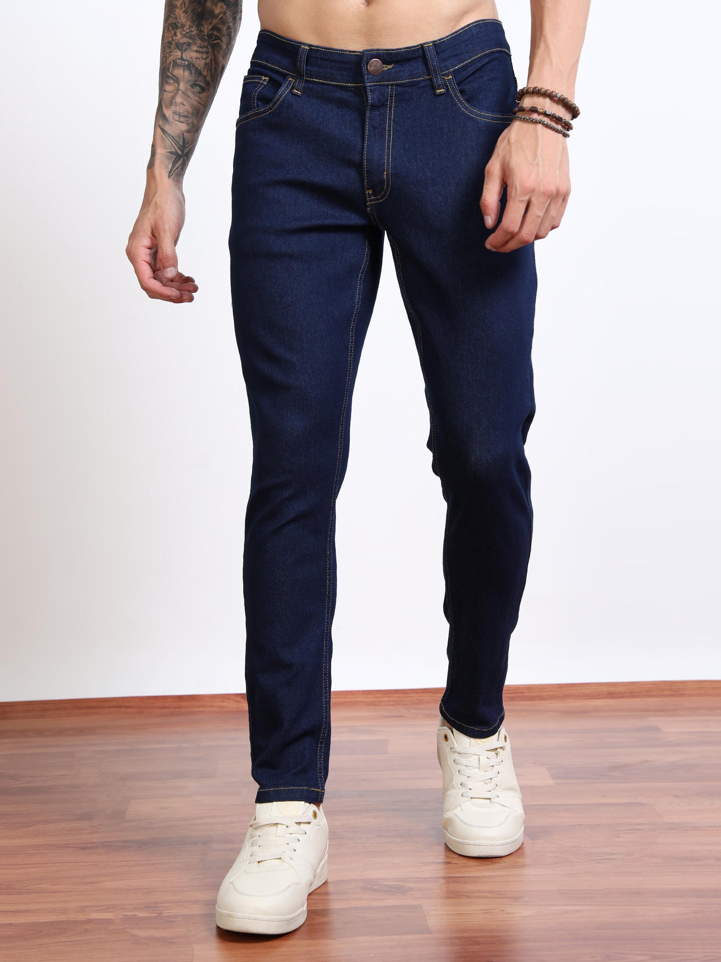 Men’s Dark Blue Slim Fit Jeans