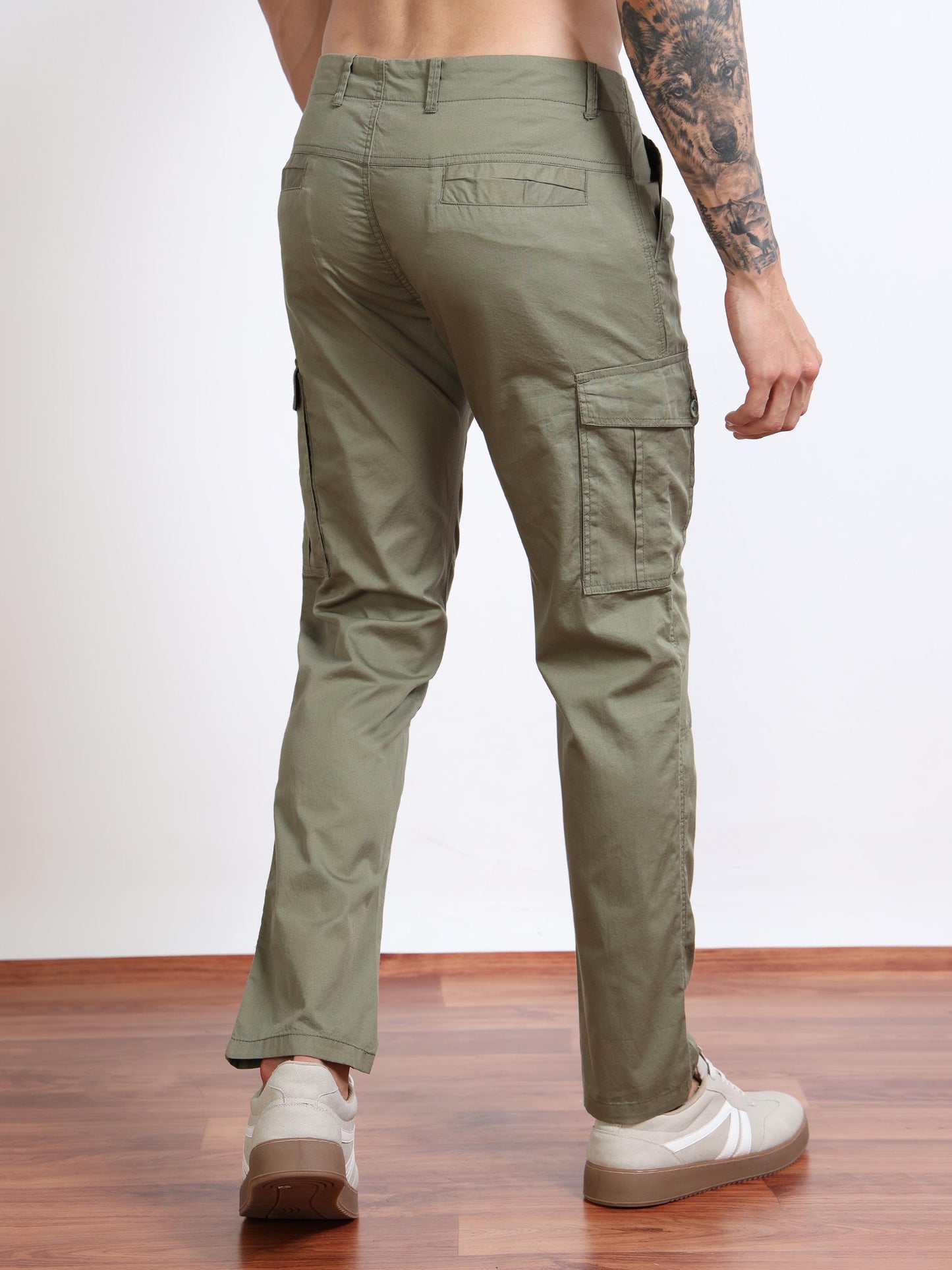 Men’s Olive Green Cargo Pants