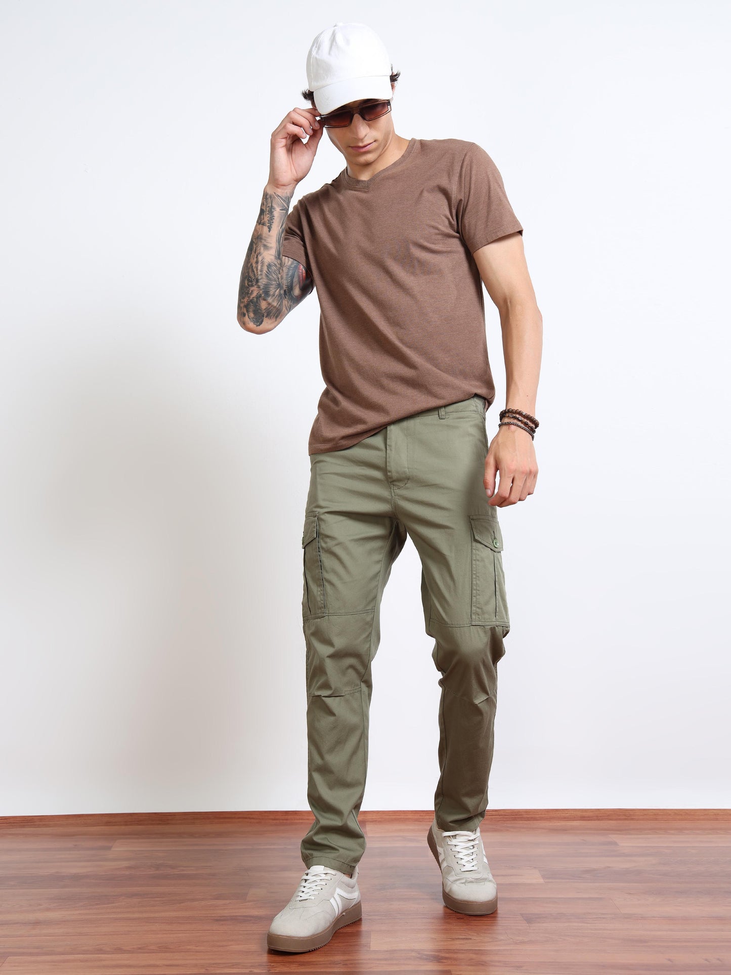 Men’s Olive Green Cargo Pants