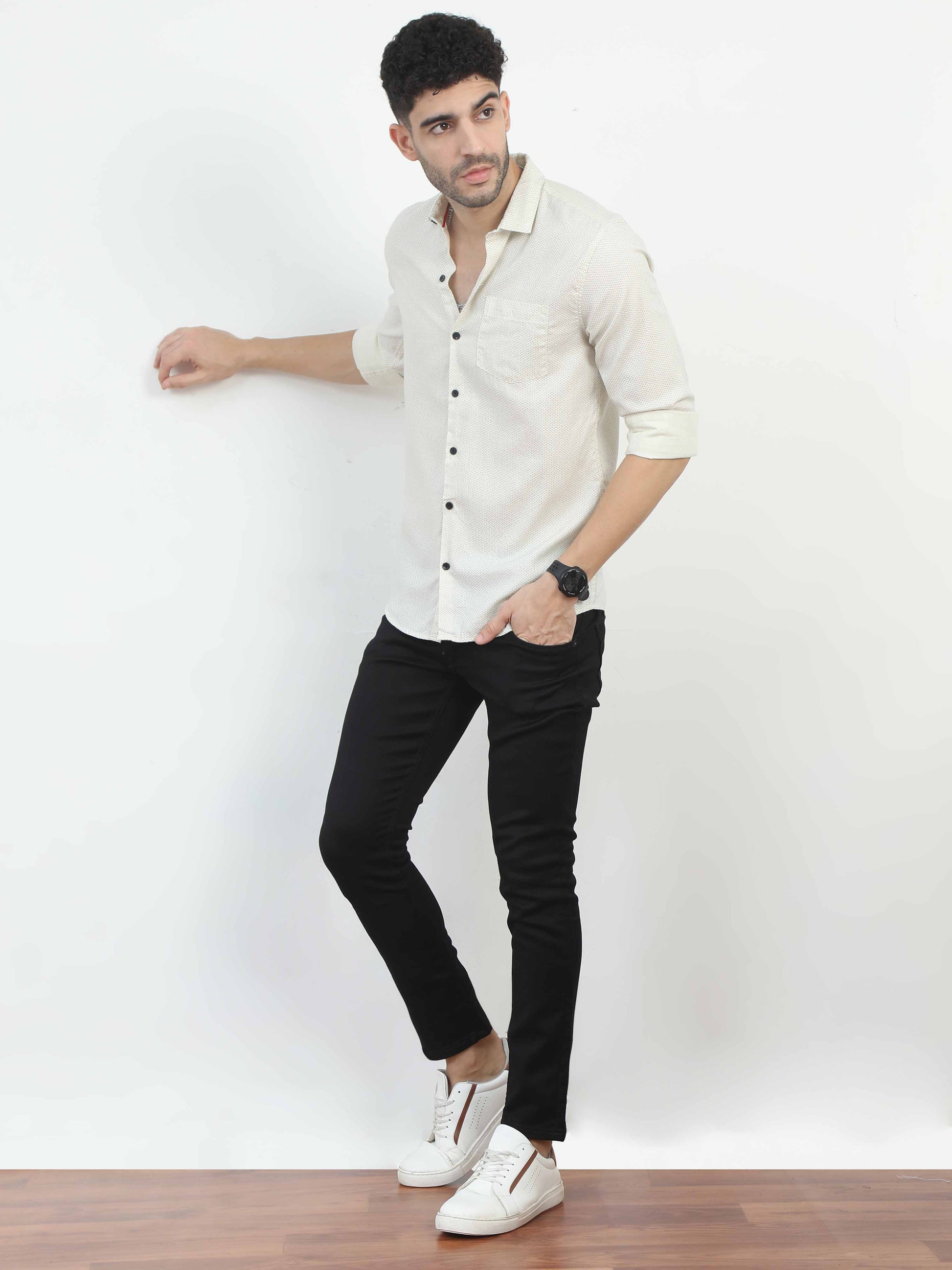 Pale All Over printed full sleeve shirts for men