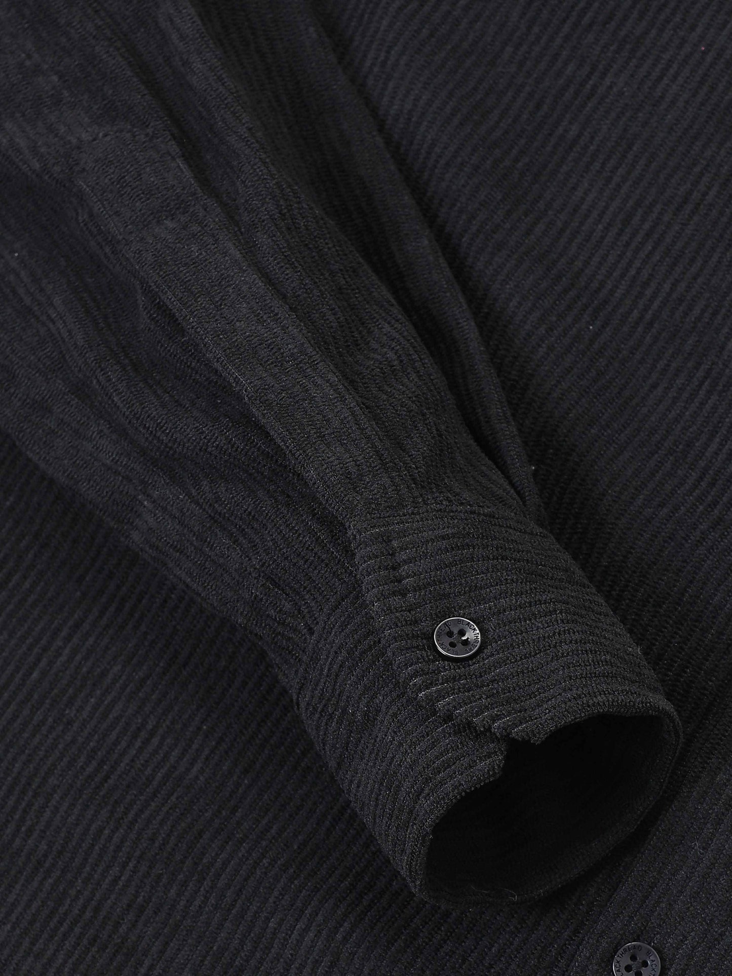 Black Full sleeve Corduroy Shirts