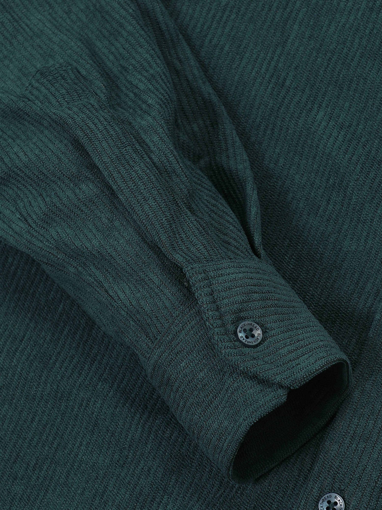 Dark green Full sleeve Corduroy Shirts