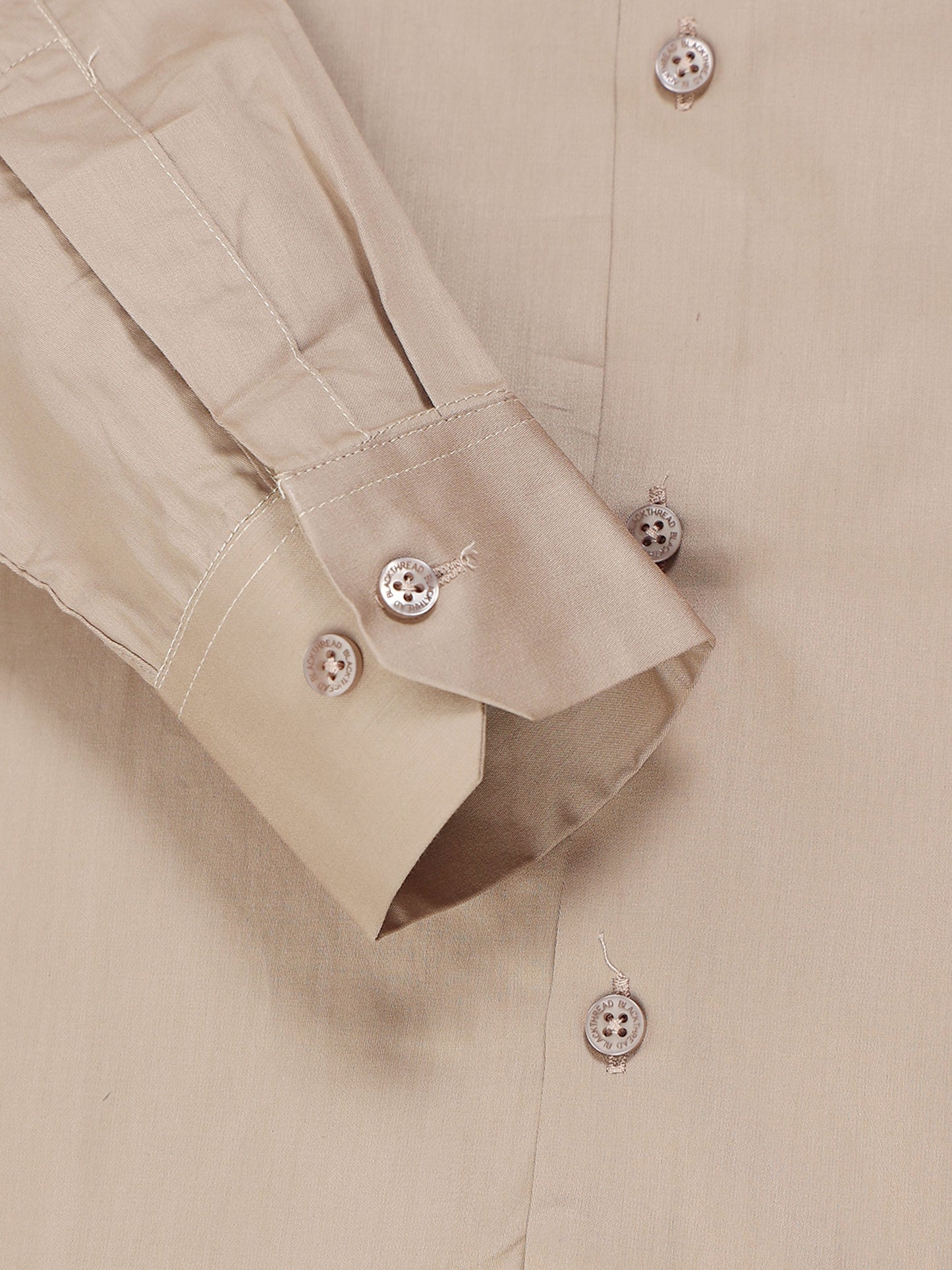 Men's Khaki Bee Embroidery